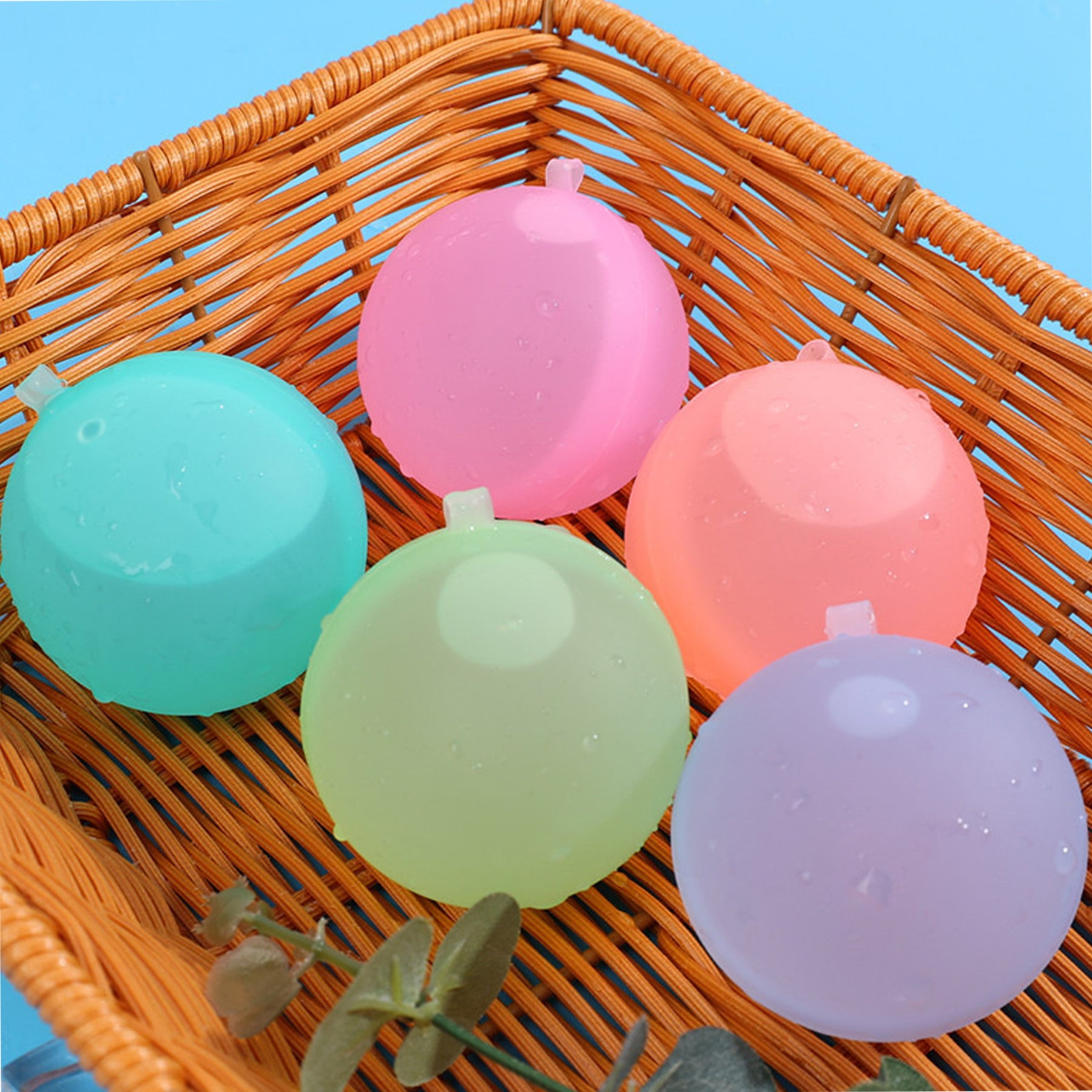 Snap-On Silicone Water Balloons