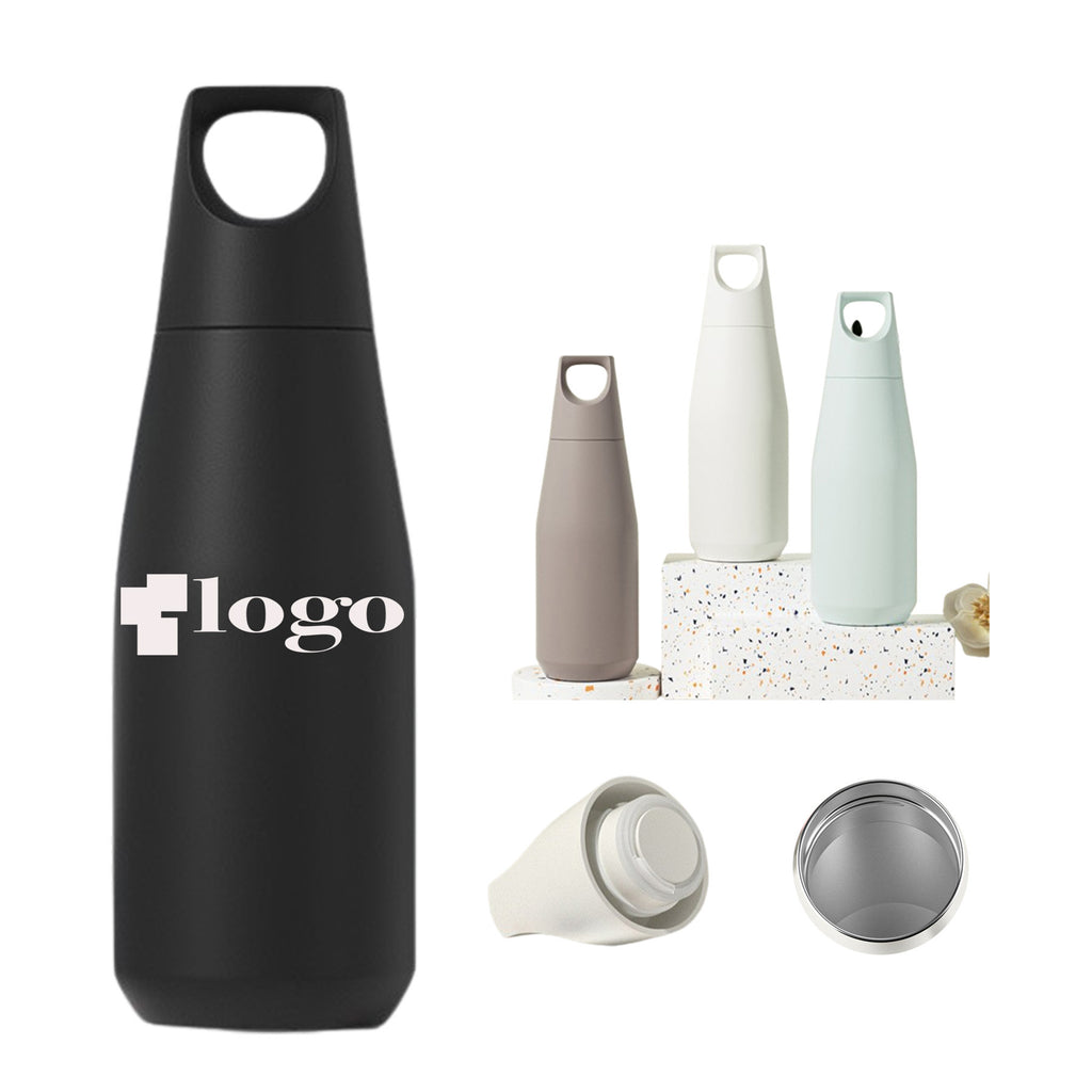 Stainless Steel Bottle Small Mmouth Thermos With Handle