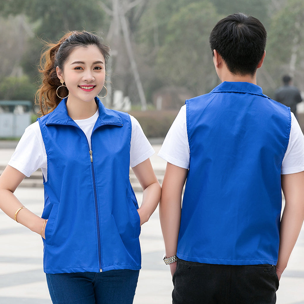 Gradient Vest Advertising Shirt