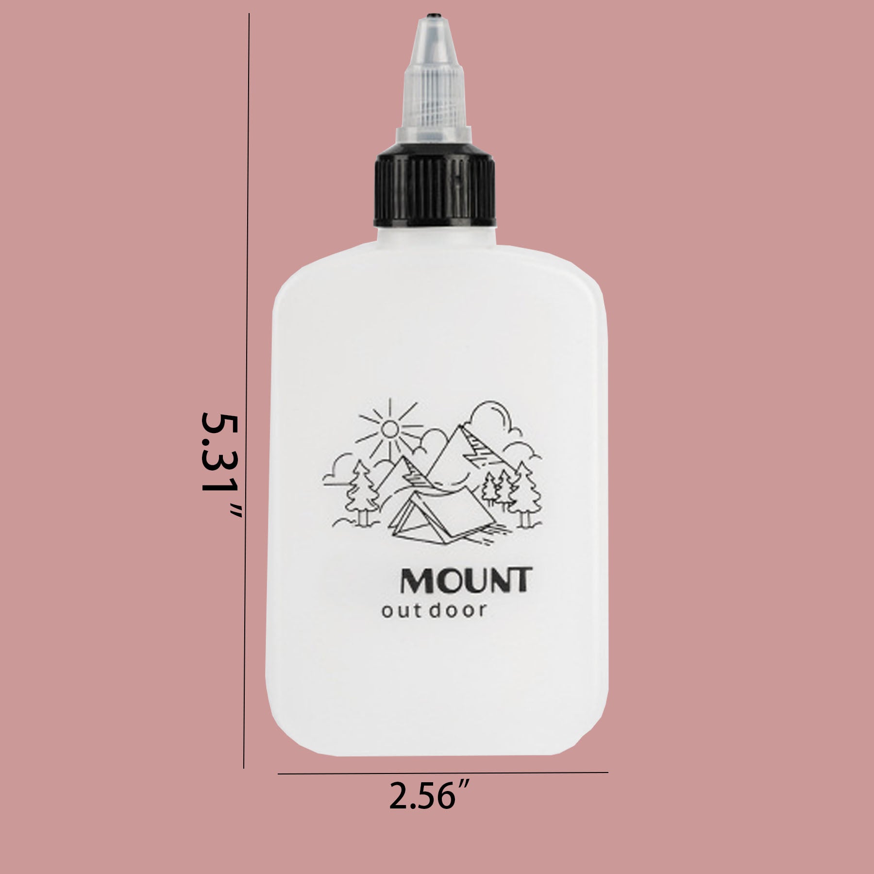 Outdoor Plastic Small Oil Bottle