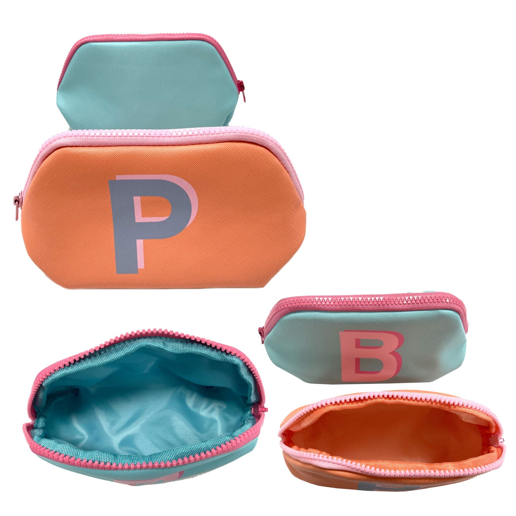 Large - capacity Zippered Makeup Bag