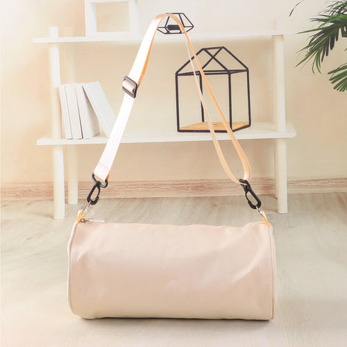 Beige Fashion Fitness Yoga Crossbody Bag