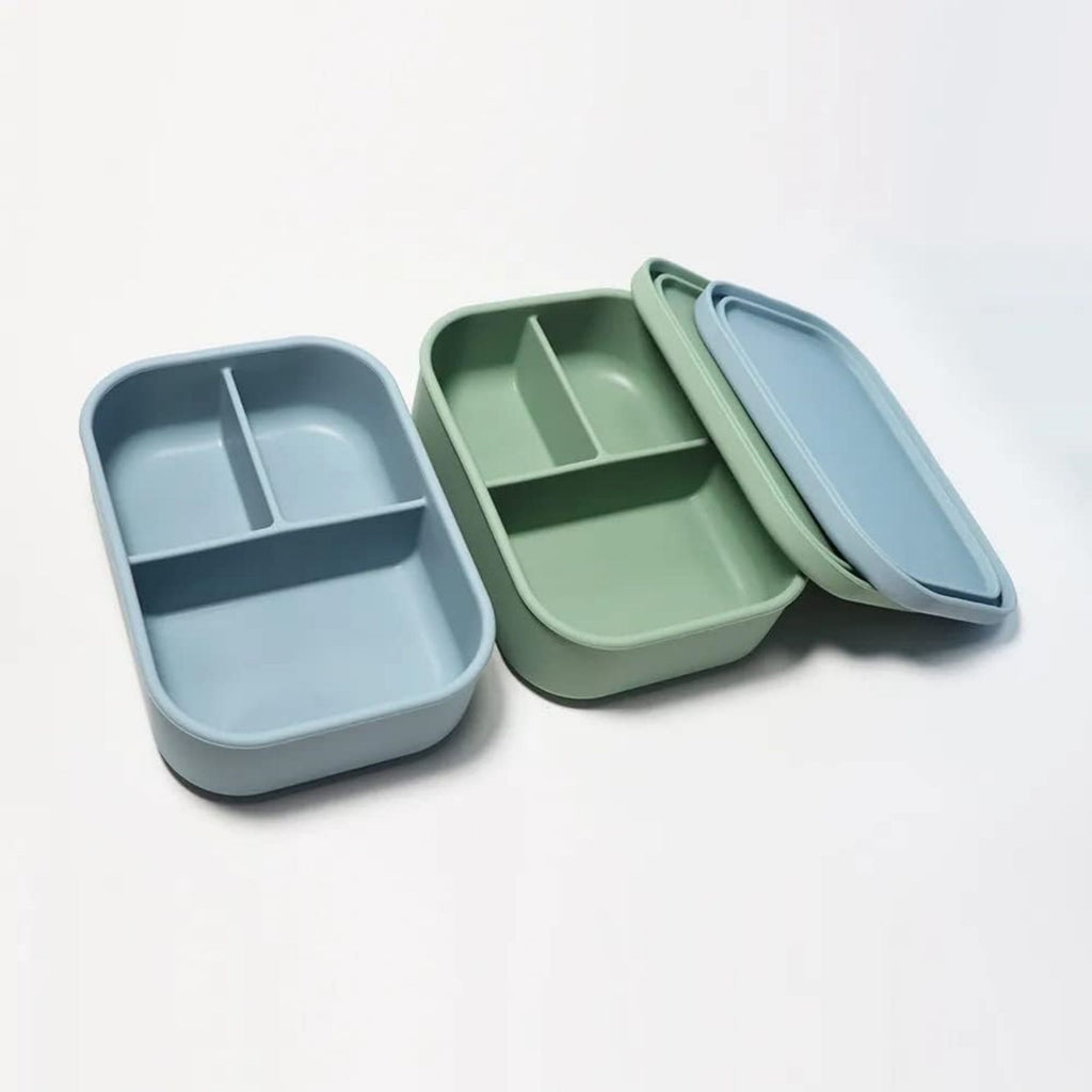 3 Compartment Leak Proof Silicone Bento