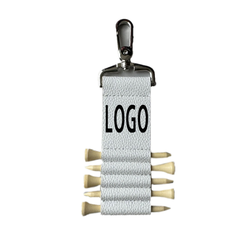 Golf Tee Storage Leather Case