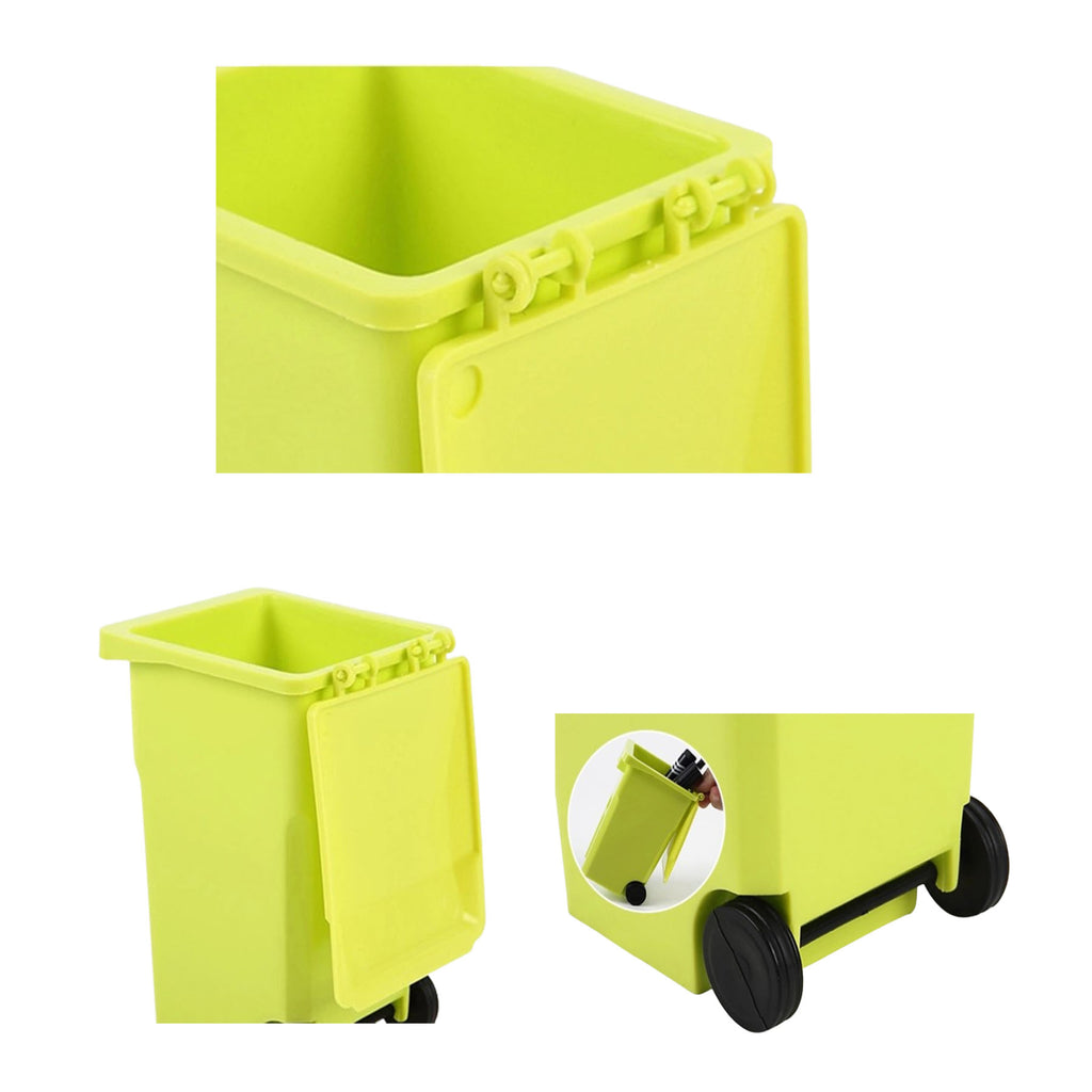 Mini Trash Can Pen Holder