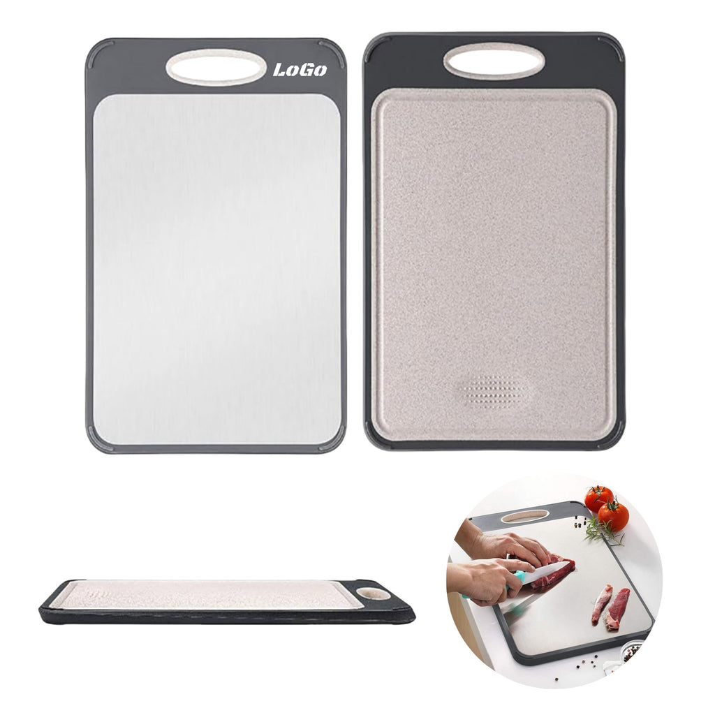 Stainless Steel Double-Sided Cutting Board