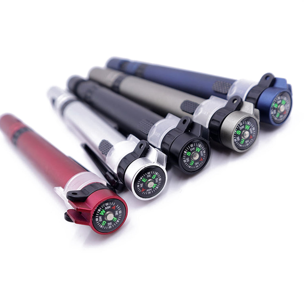 5-In-1 Led Muti-Functional Stylus Pen W/ Clip