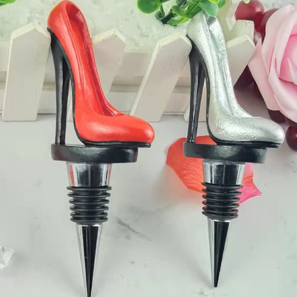Creative High Heels Red Wine Stopper