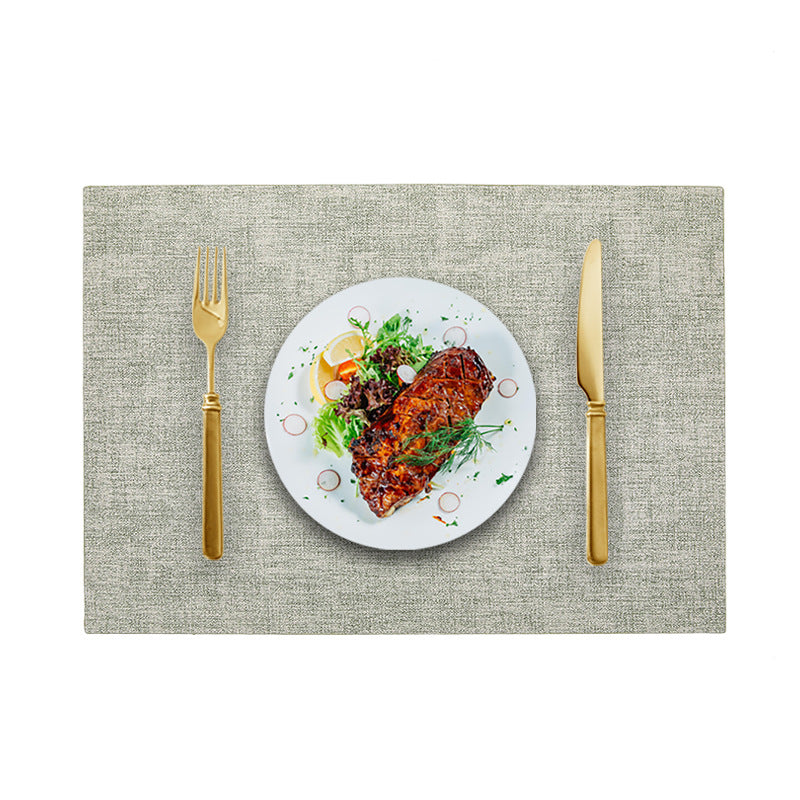 Cloth Leather Table Mat