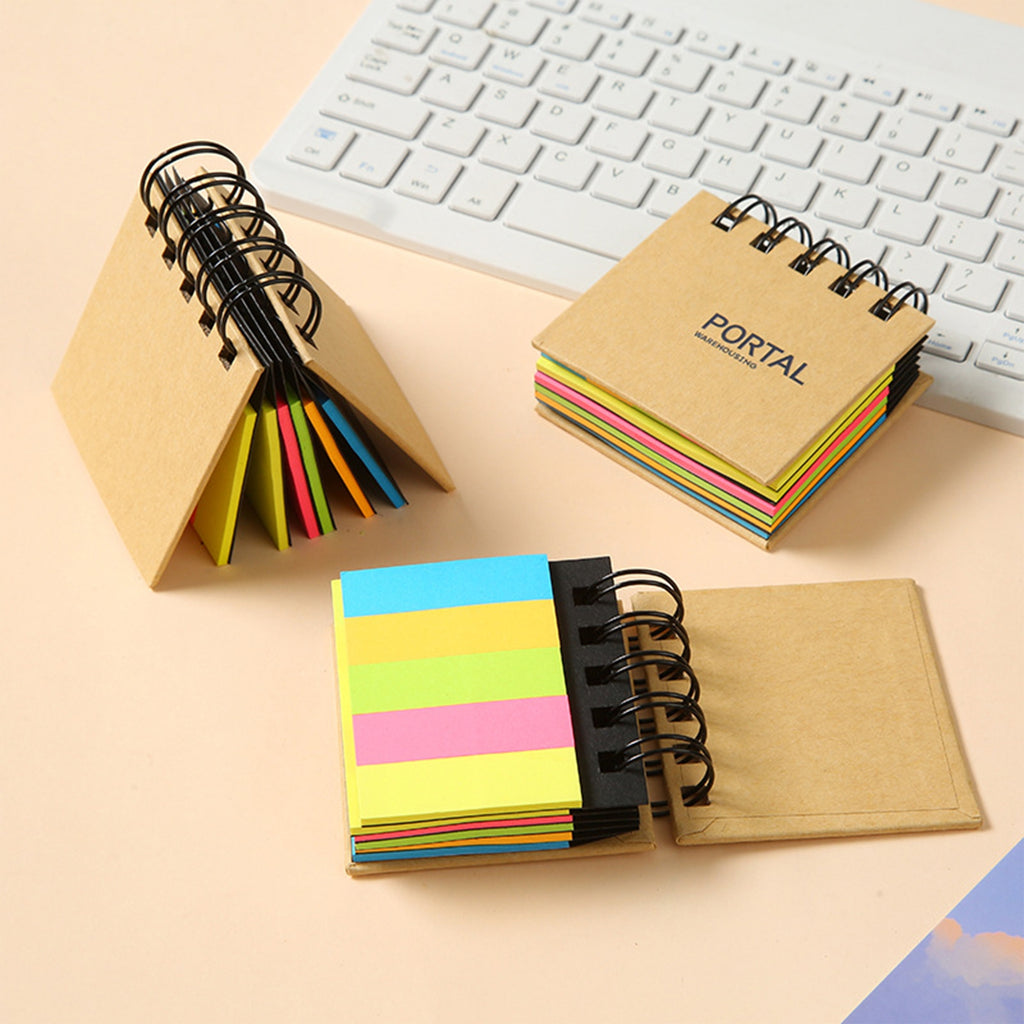 Spiral Hard Cover Eco Sticky Notes