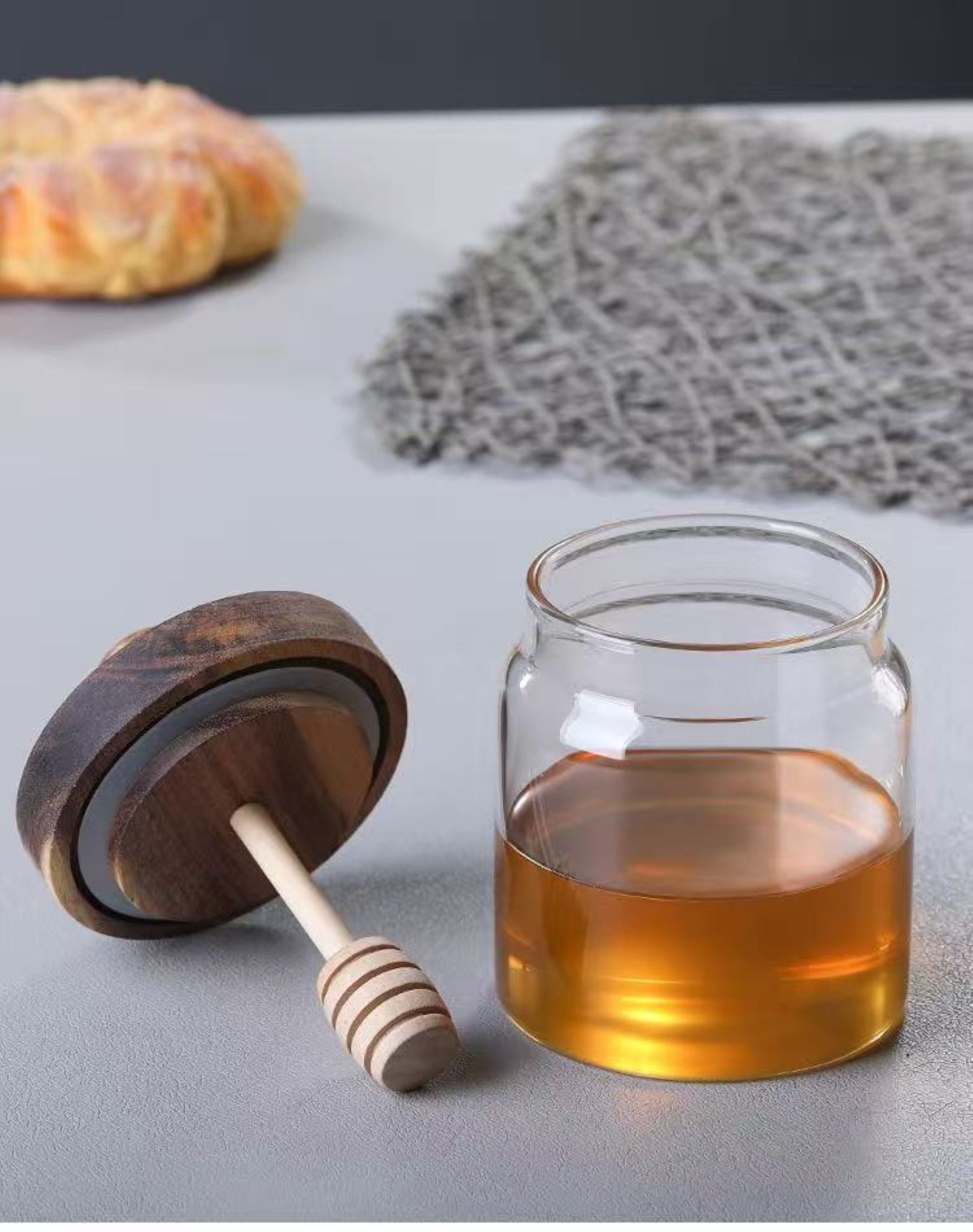 Glass Honey Container