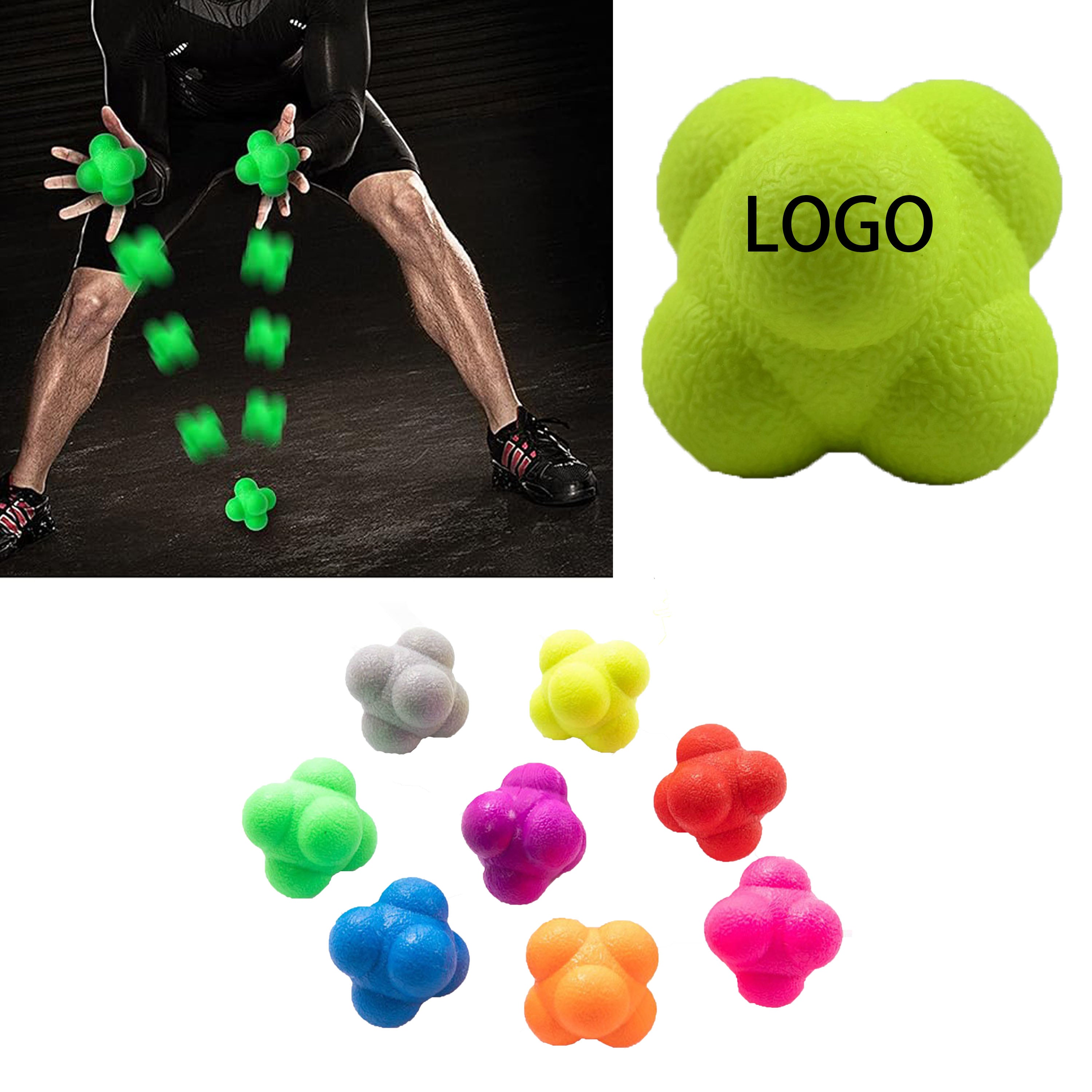 Customizable Hand-Eye Coordination Training Reflex Ball