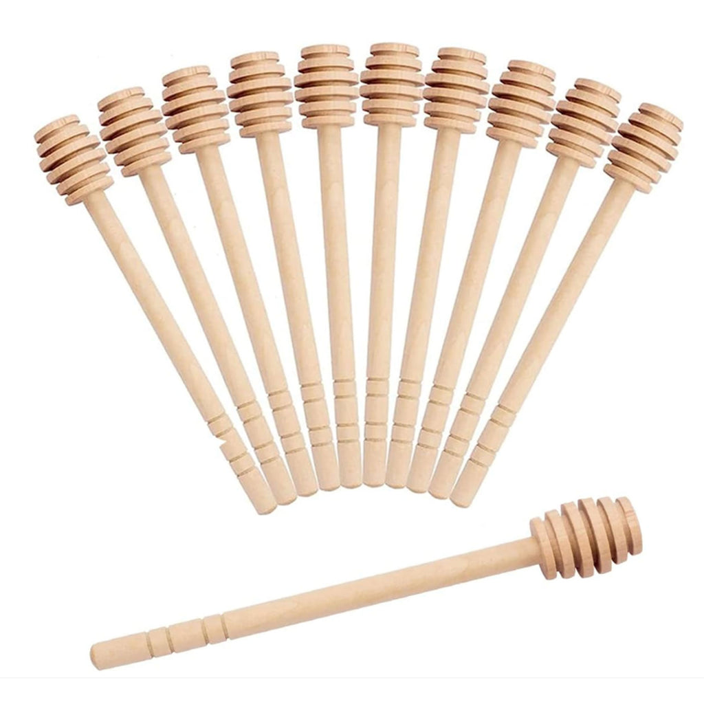 Wooden Honey Dipper Stick