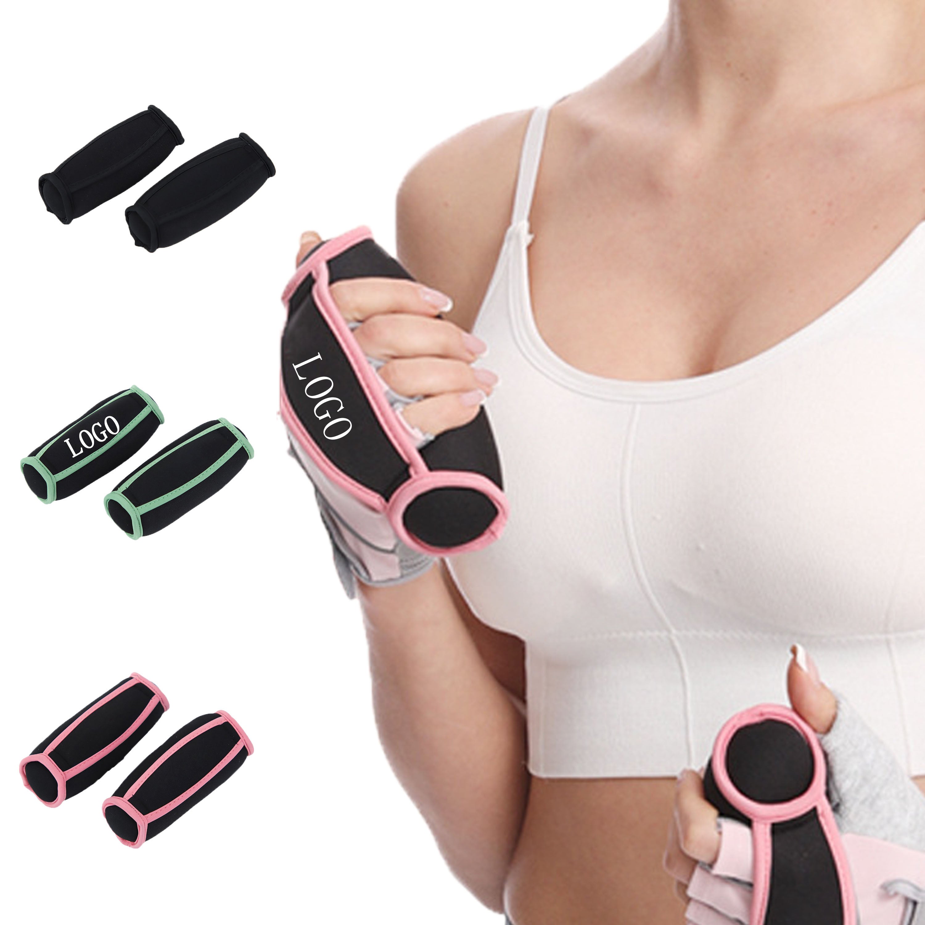 Soft Hand Weights Adjustable Straps