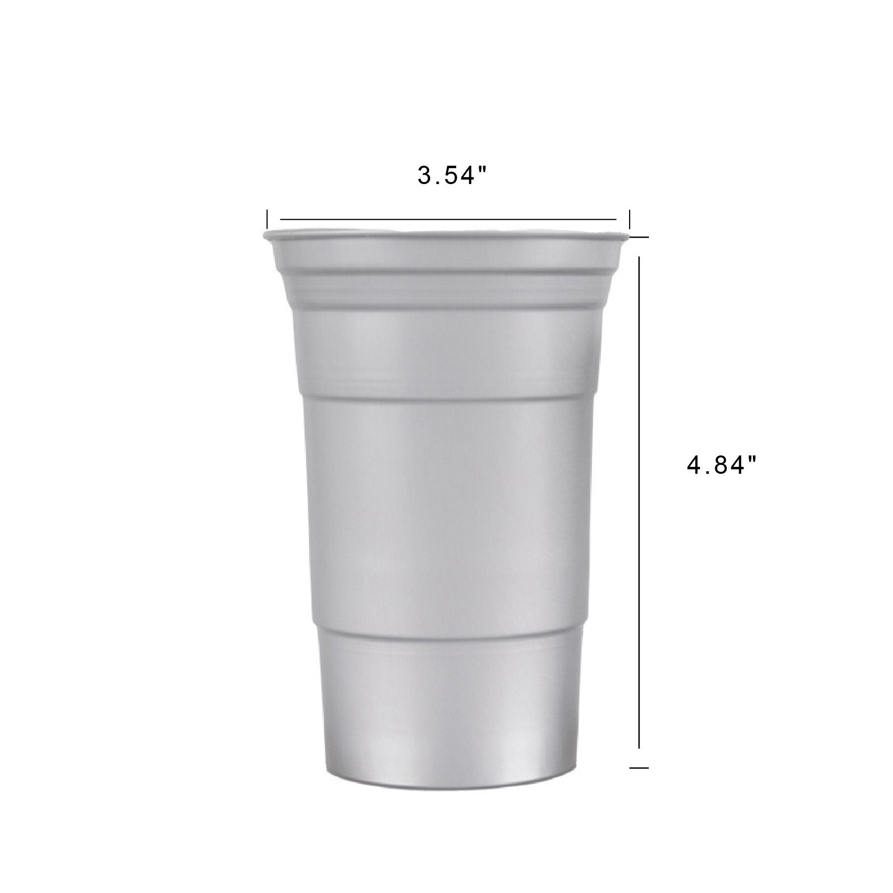 16 Oz Aluminum Party Cup