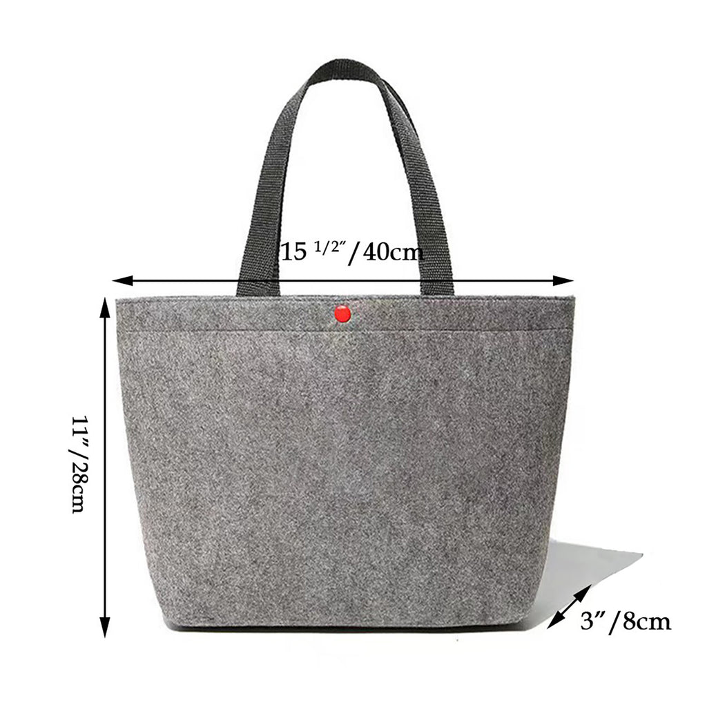 Women Felt Tote Shopping Bag