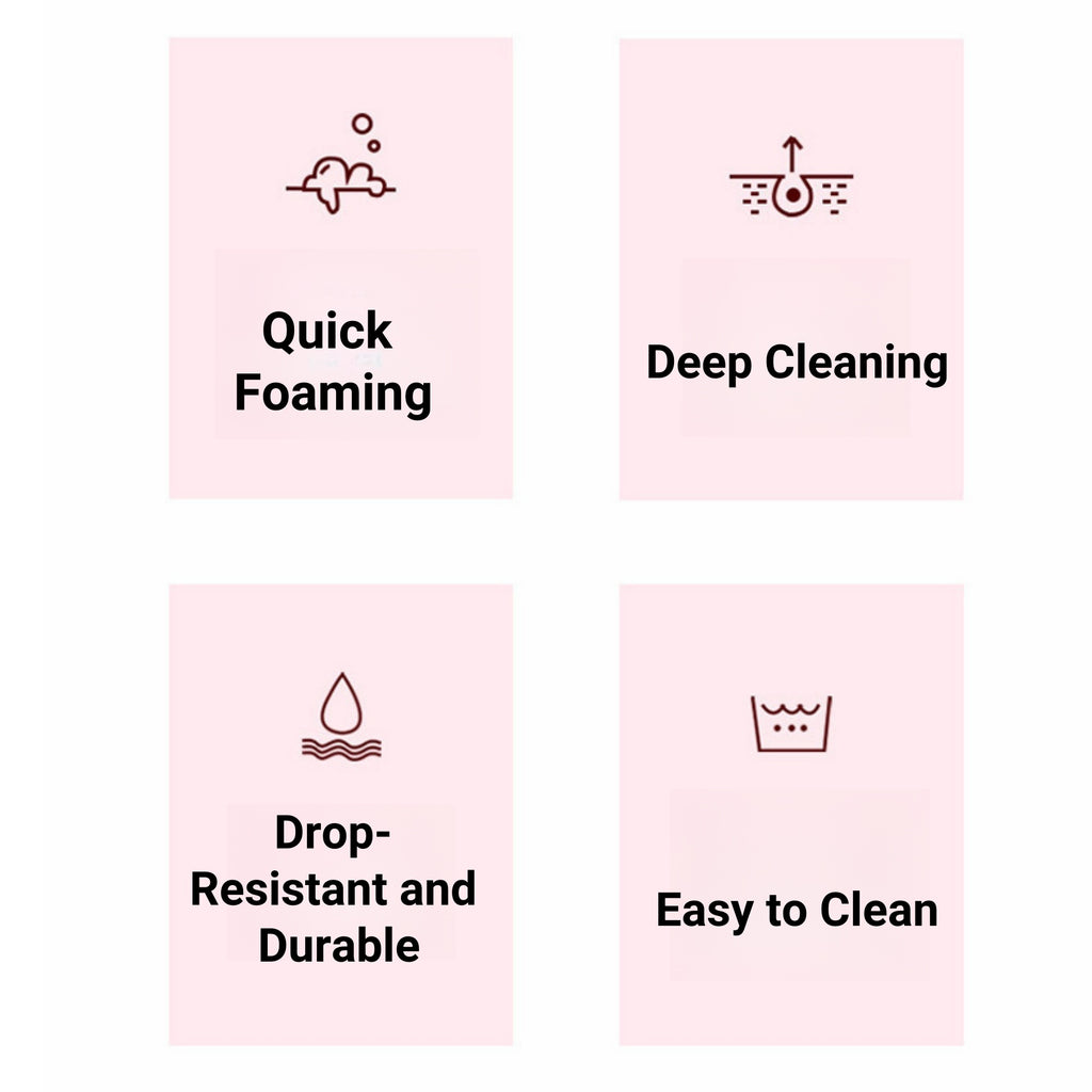 Portable Manual Facial Cleanser Foamer