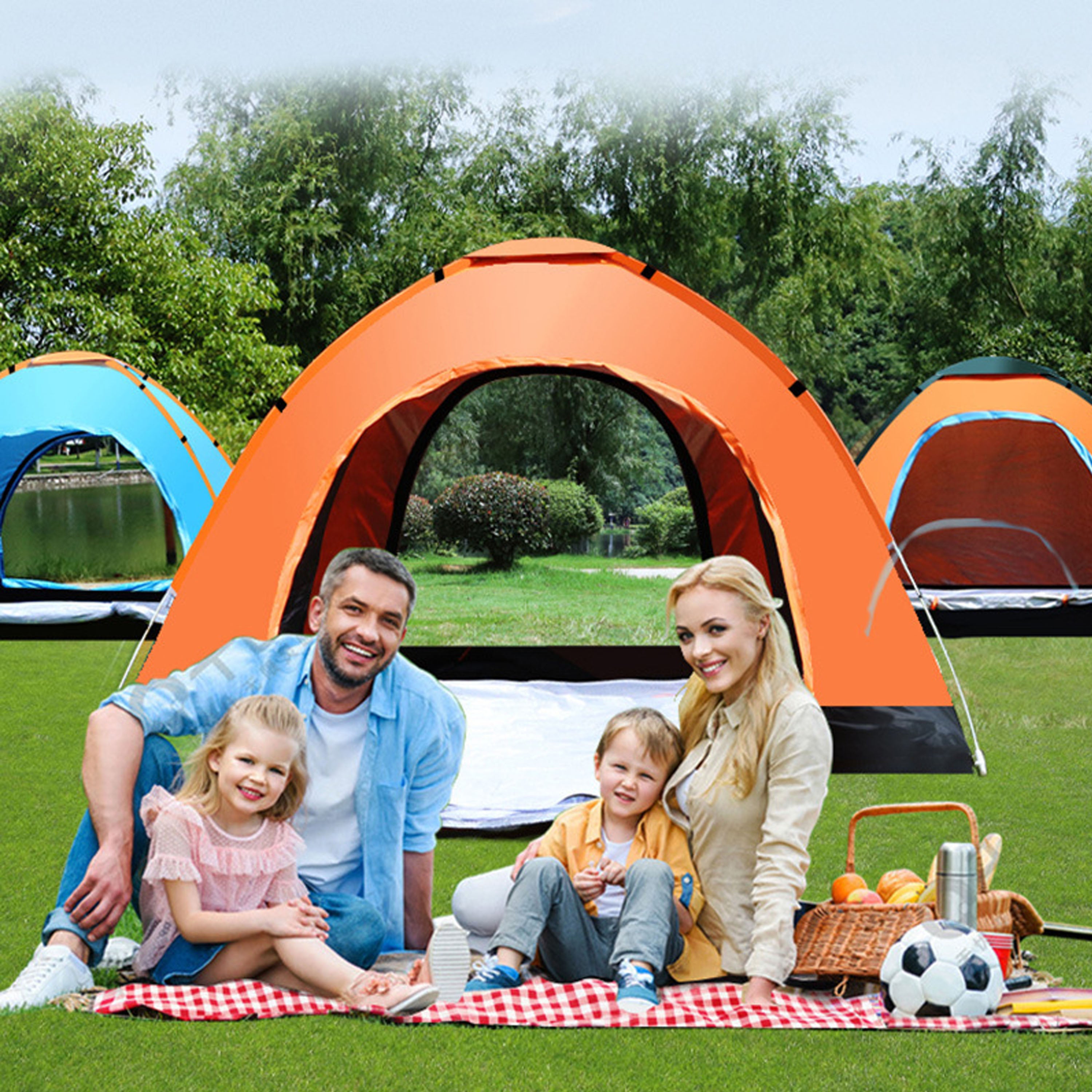 Folding Portable Two-Person Tent