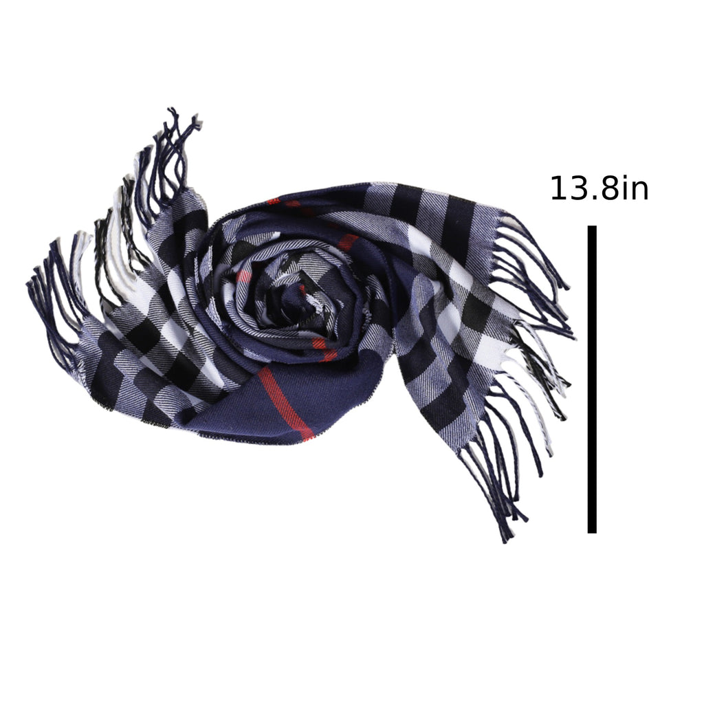 Classic Plaid Winter Scarf