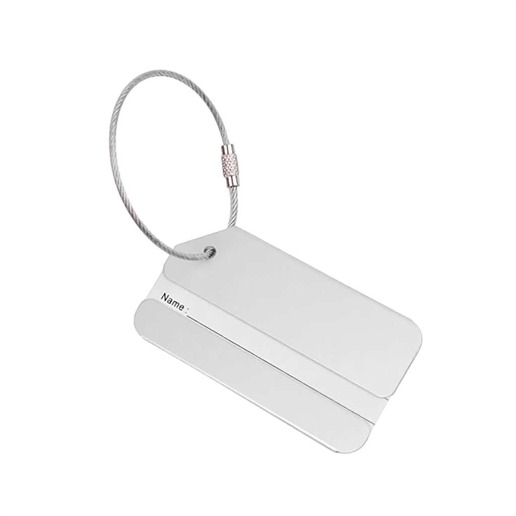 Aluminium Baggage Label