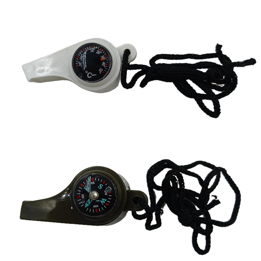 3-In-1 Outdoor Multi-Function Survival Whistle