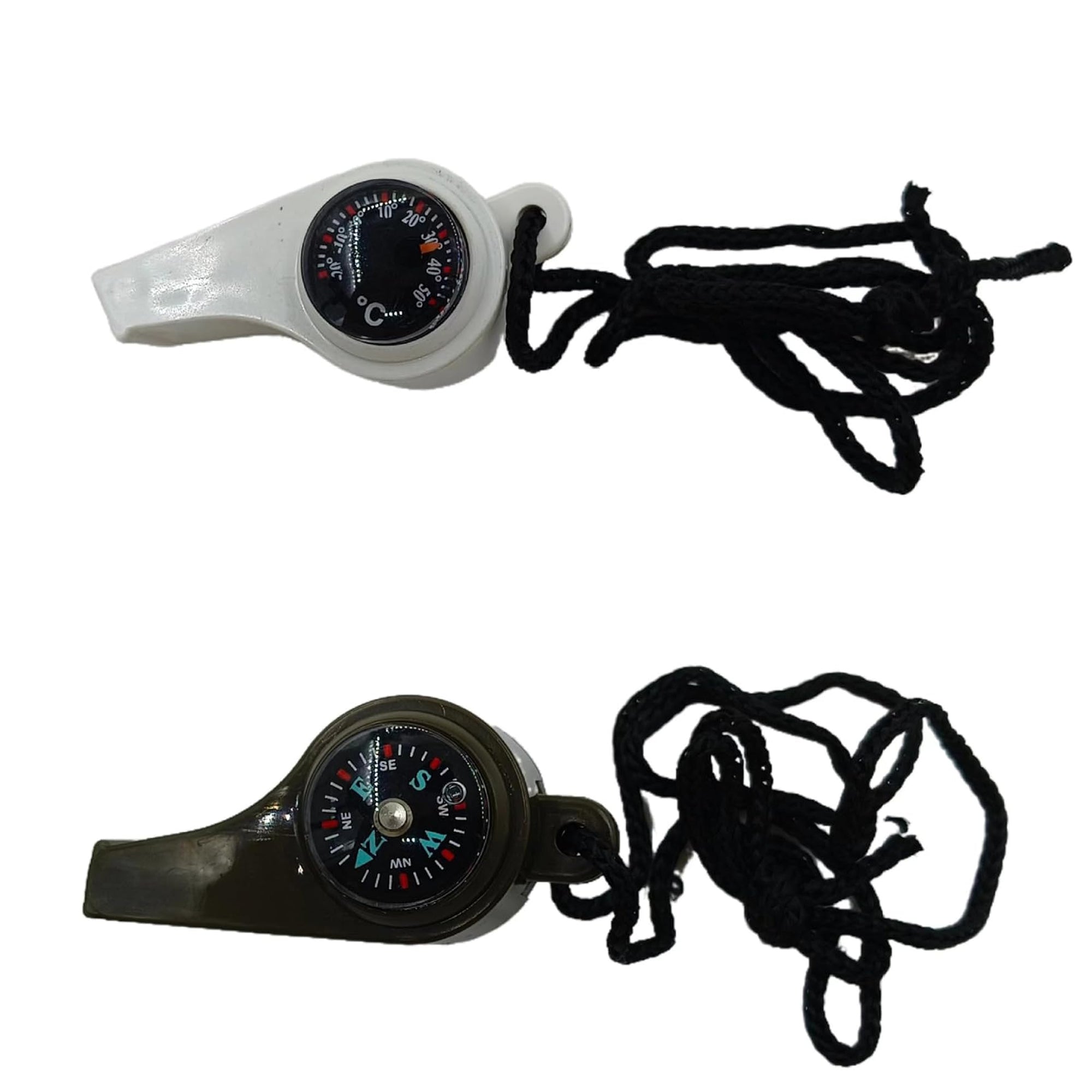 3-In-1 Outdoor Multi-Function Survival Whistle