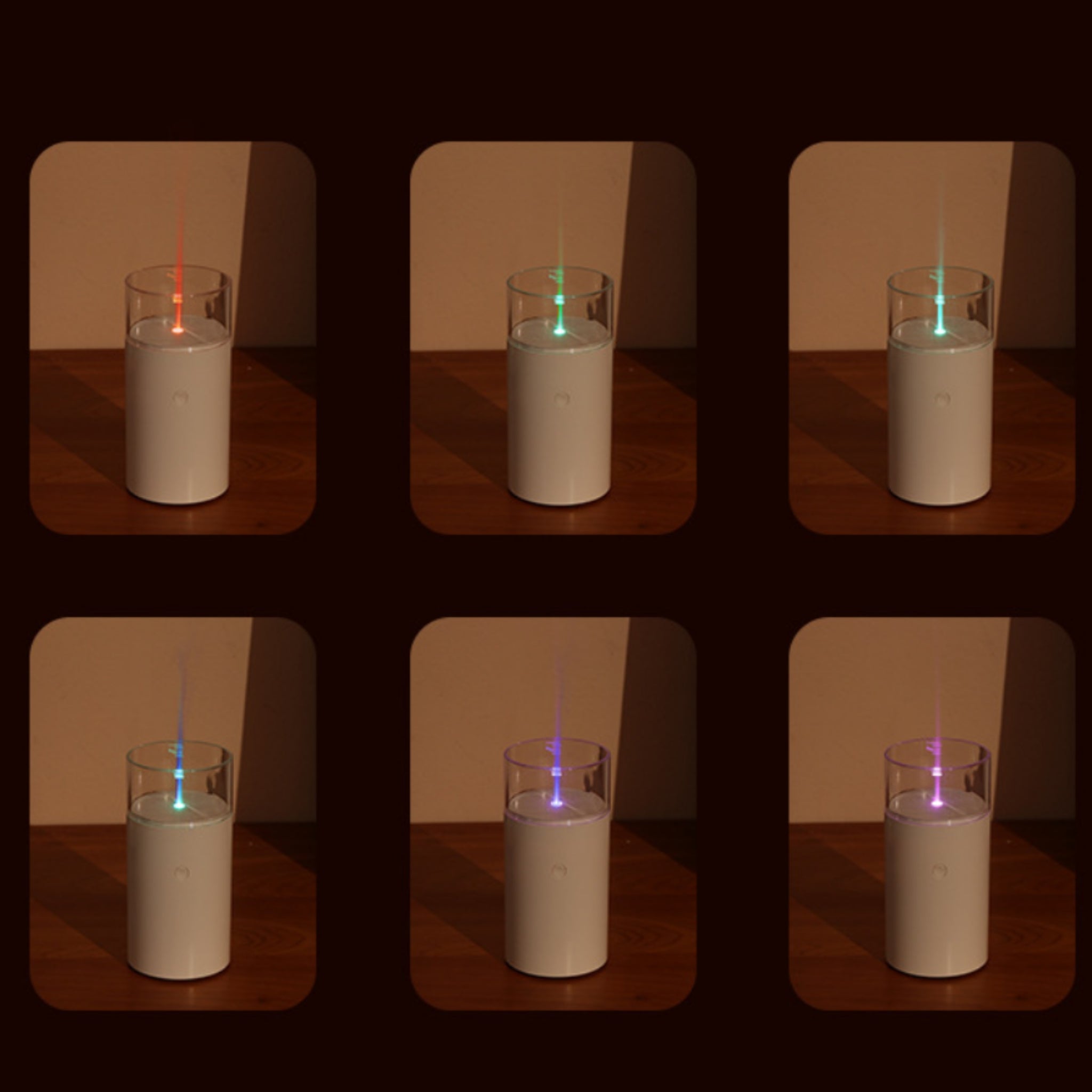 NoFlame Diffuser Flicker Car USB Oil Humidifier
