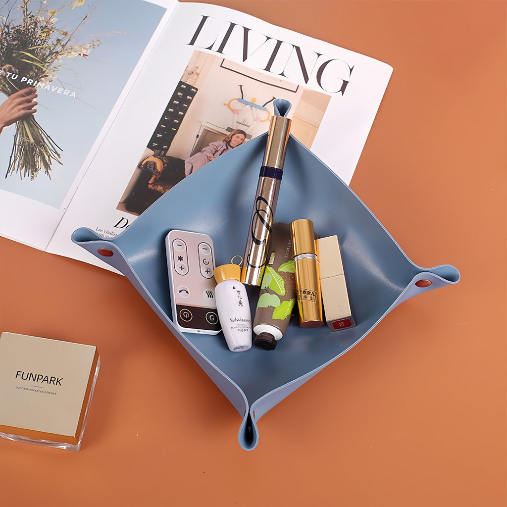 Desktop Leather Tray