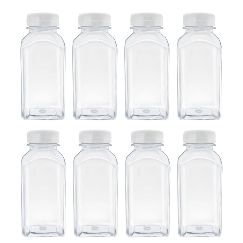 Heat-Resistant Plastic Juice Bottles