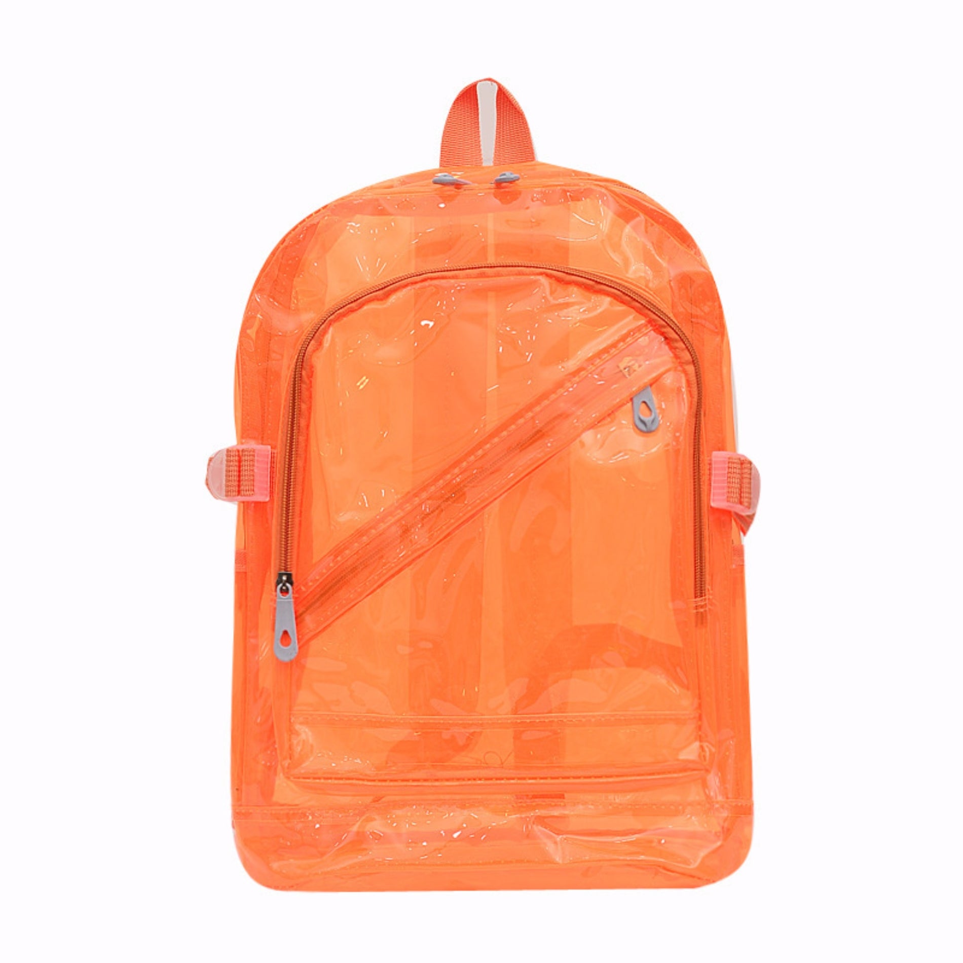 PVC Transparent Plastic Large Capacity Daily Backpack
