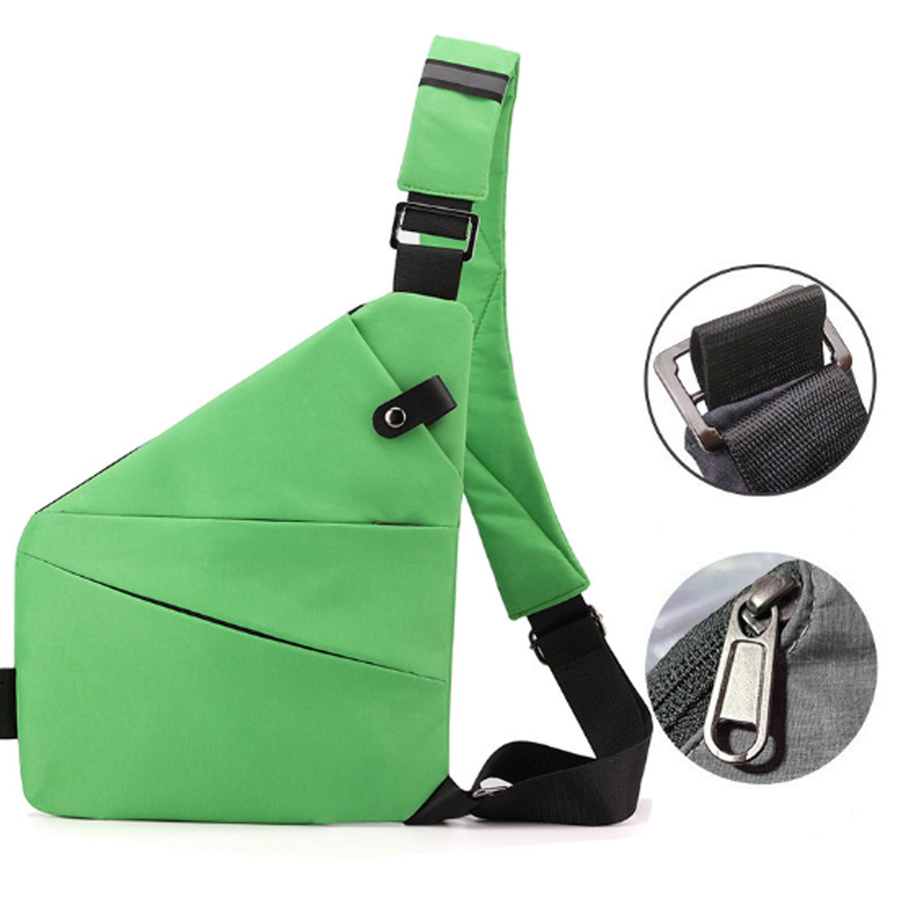 Large Capacity Multi-Pocket Shoulder Bag