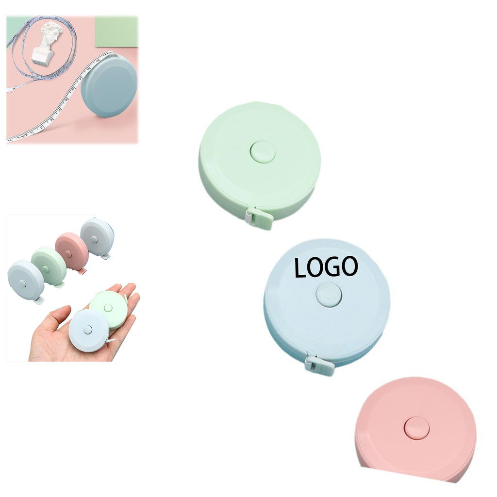 Plastic Tape Measure Macaron Mini Soft Ruler 1.5 Meters