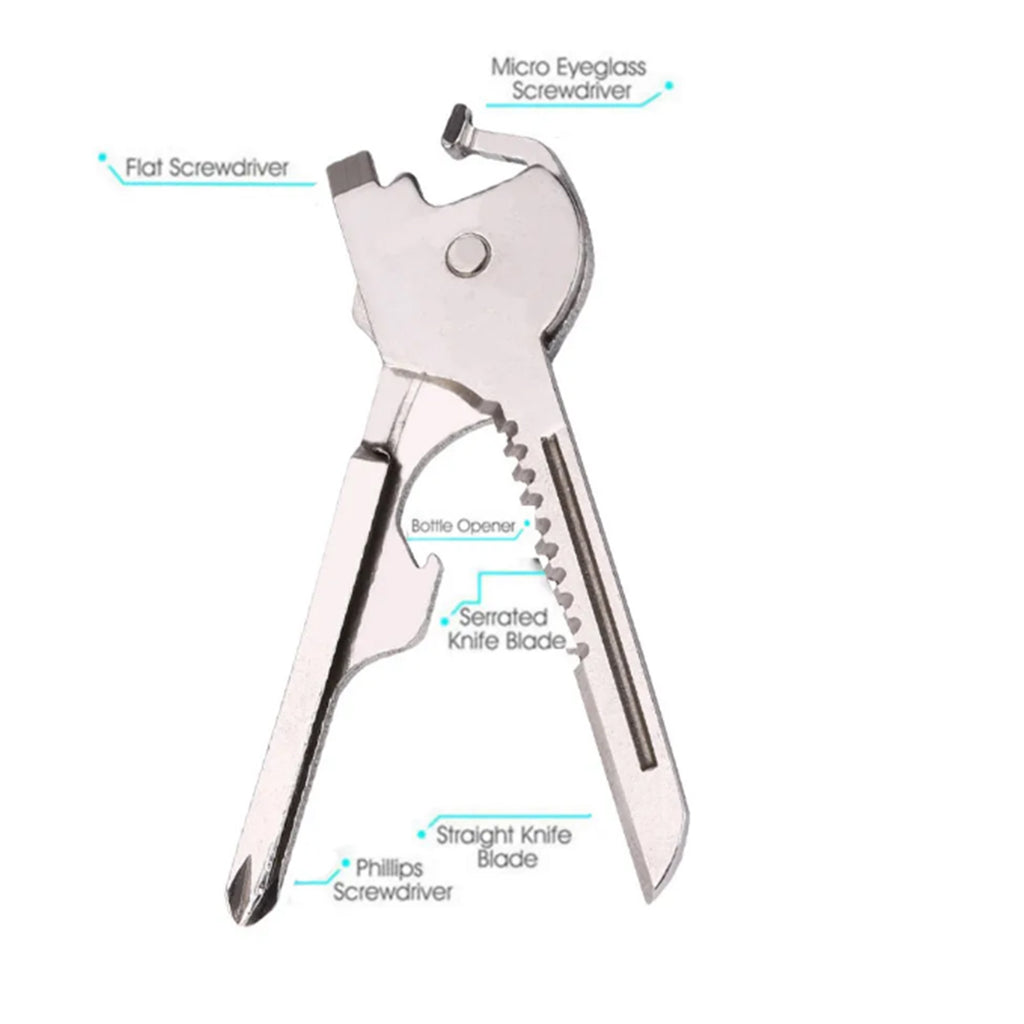 Multifunctional Folding Mini Keychain