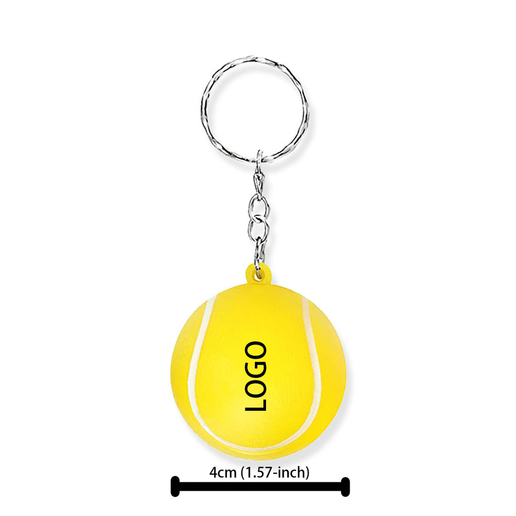 PU Tennis Key Ring