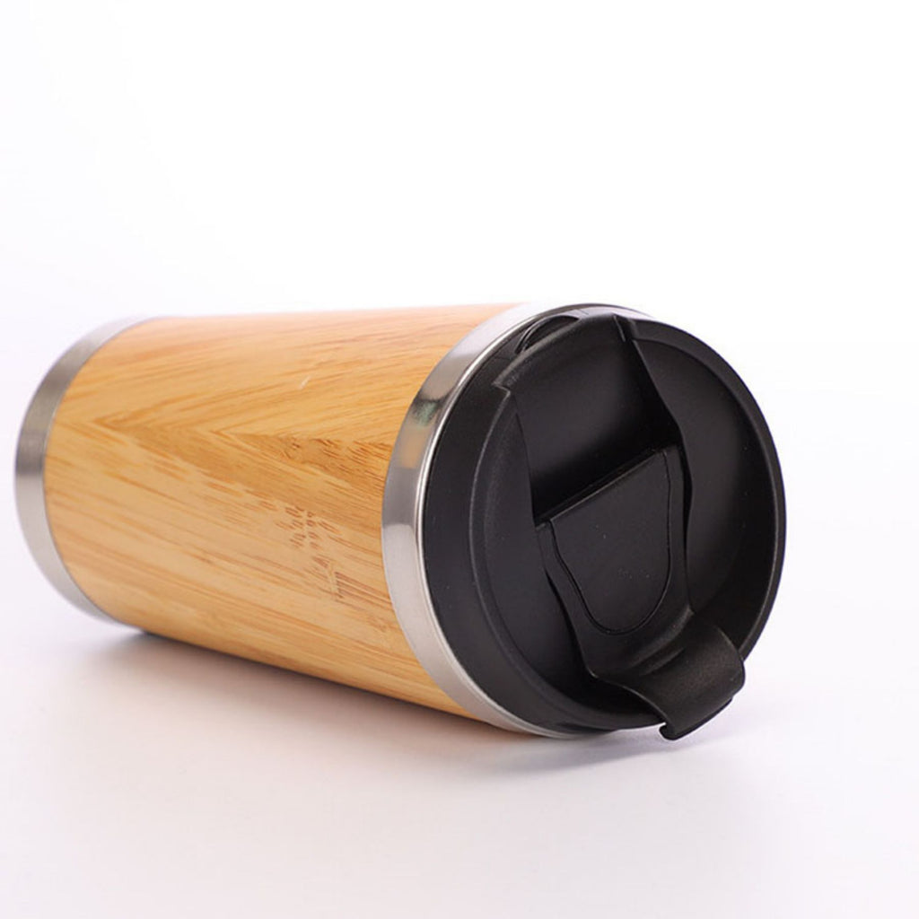 Custom Bamboo Travel Coffee Mug