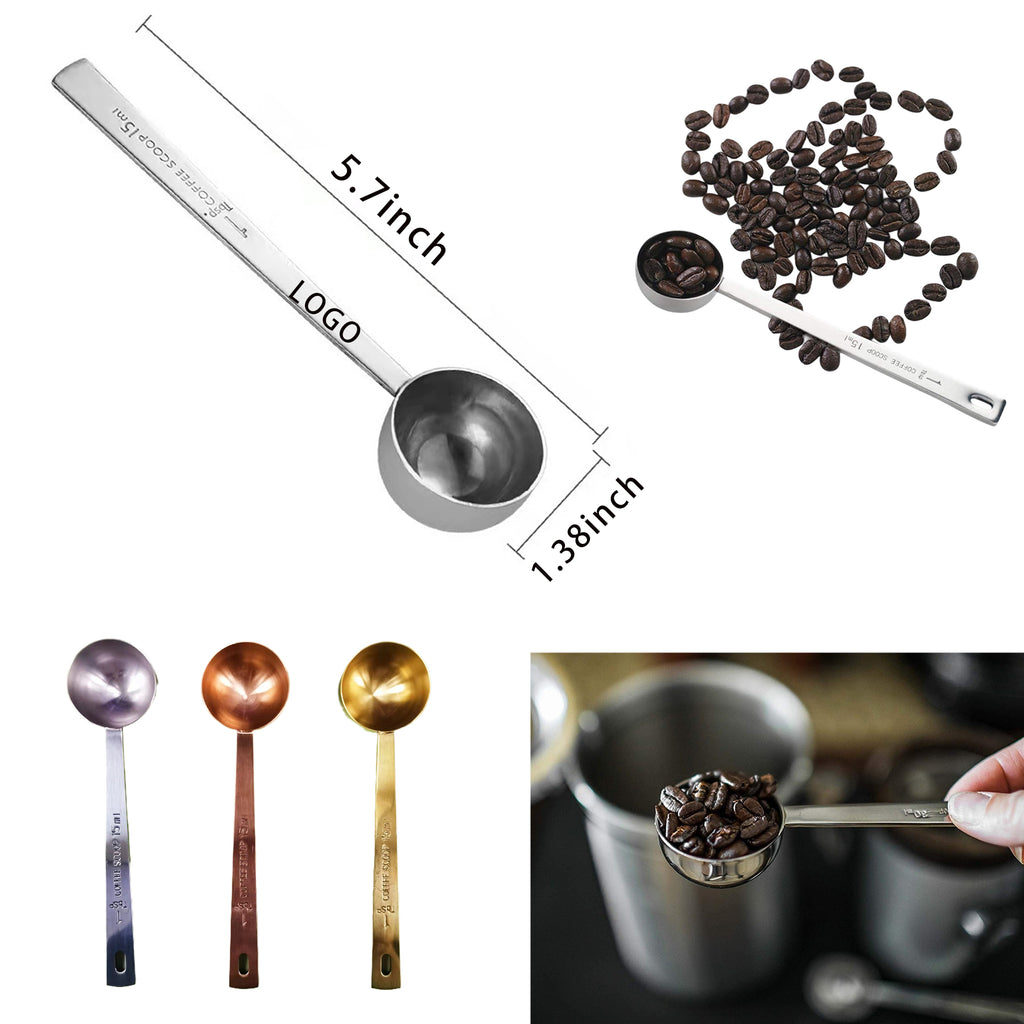 Stainless Steel Measuring Coffee Scoops