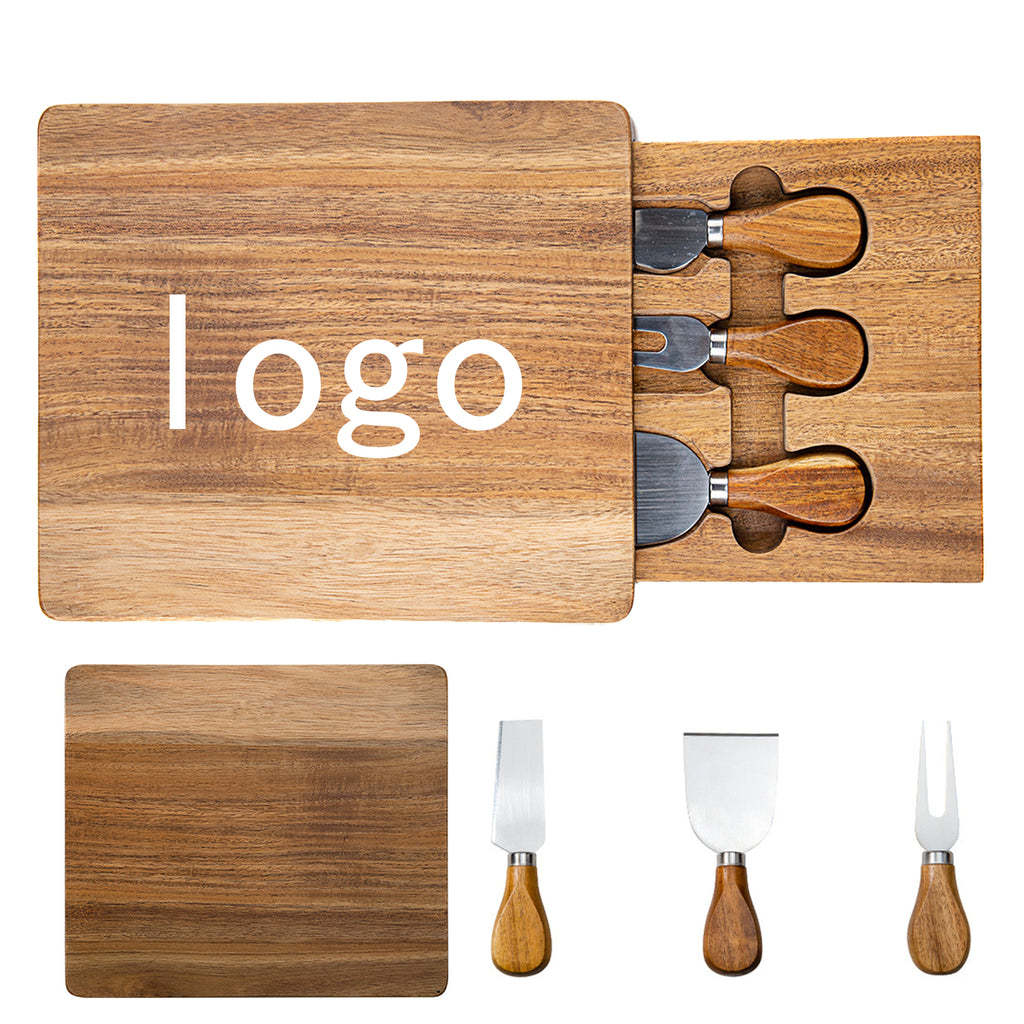 Magnetic Bamboo Cheese Tool Set