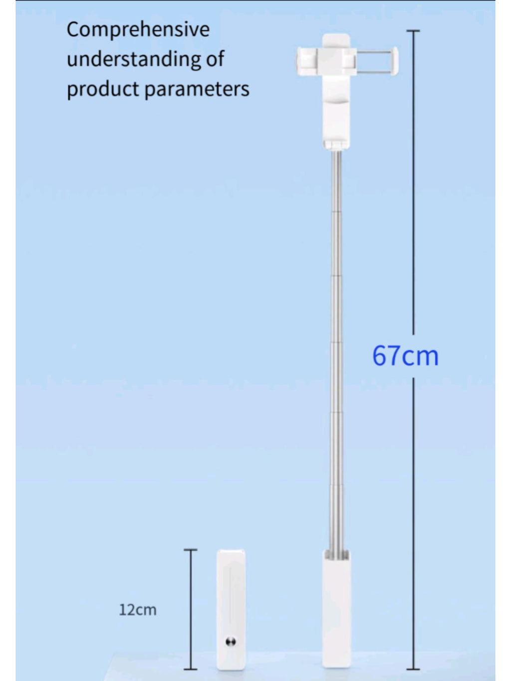 Bluetooth Selfie Stick Tripod 360 Rotation For Tiktok