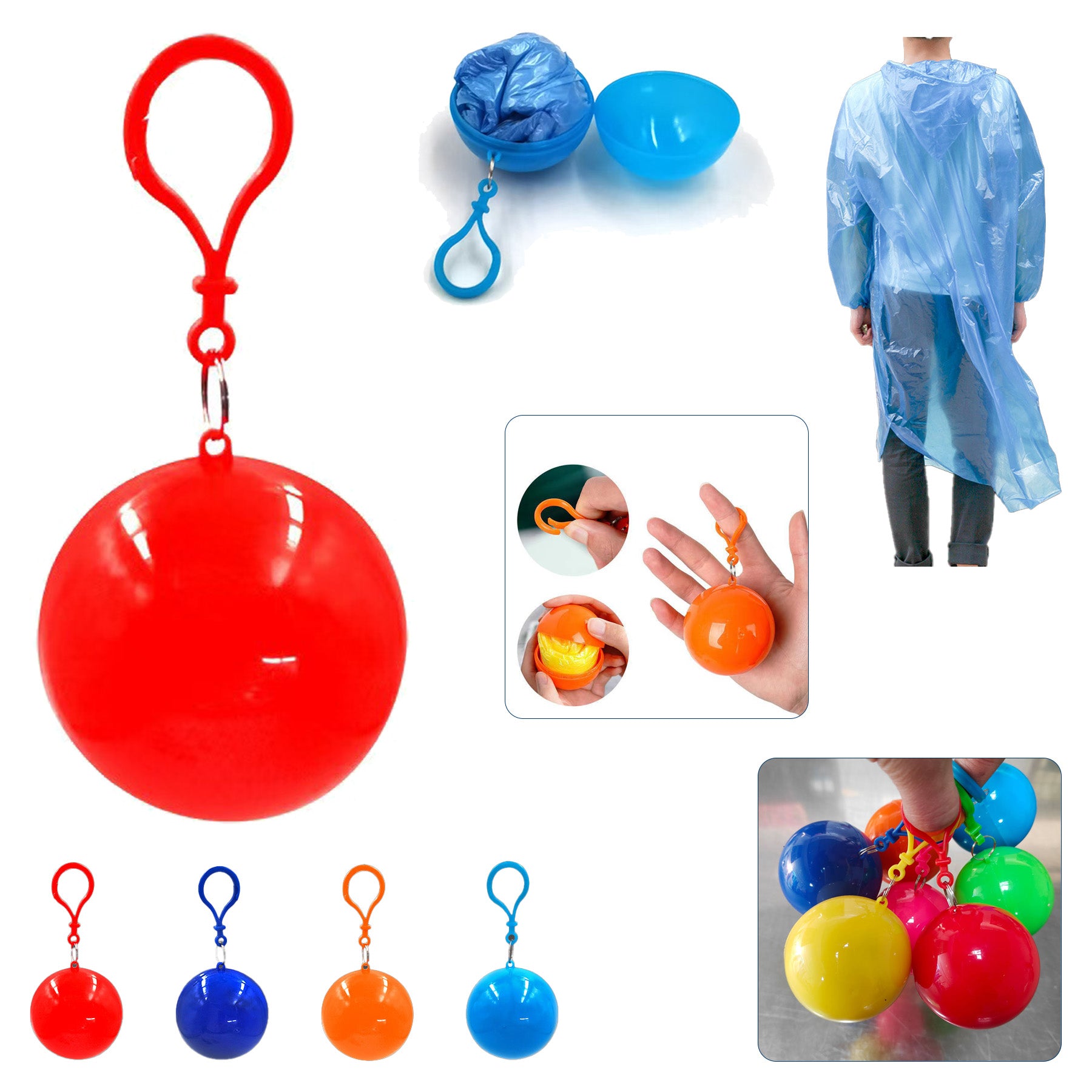 Disposable Raincoat Ball