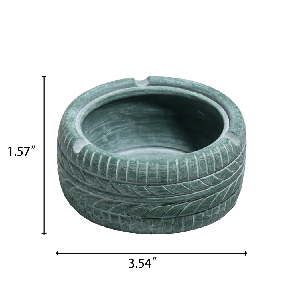 Vintage Tire Resin Ashtray