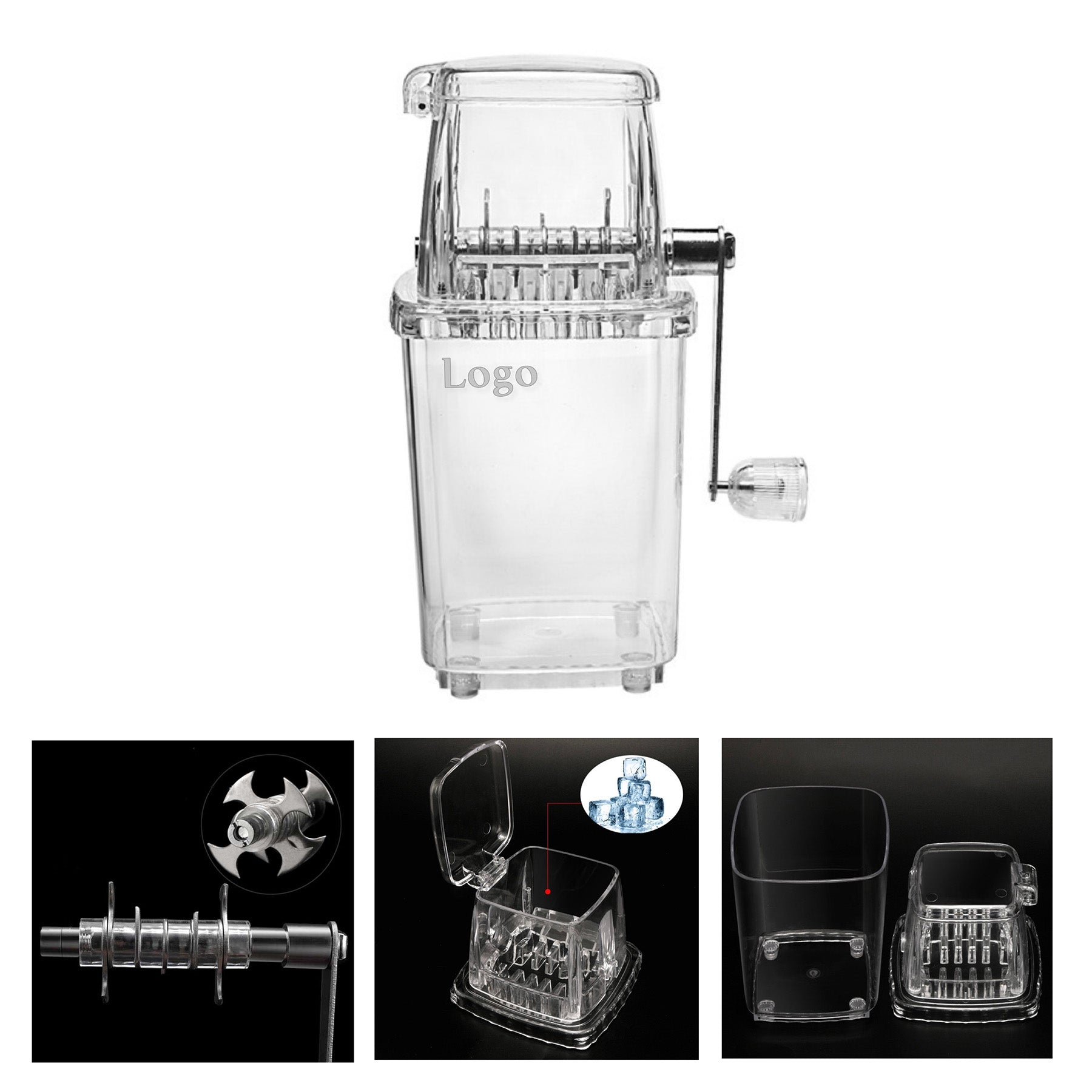 Small Home Hand-Cranked Ice Crushe