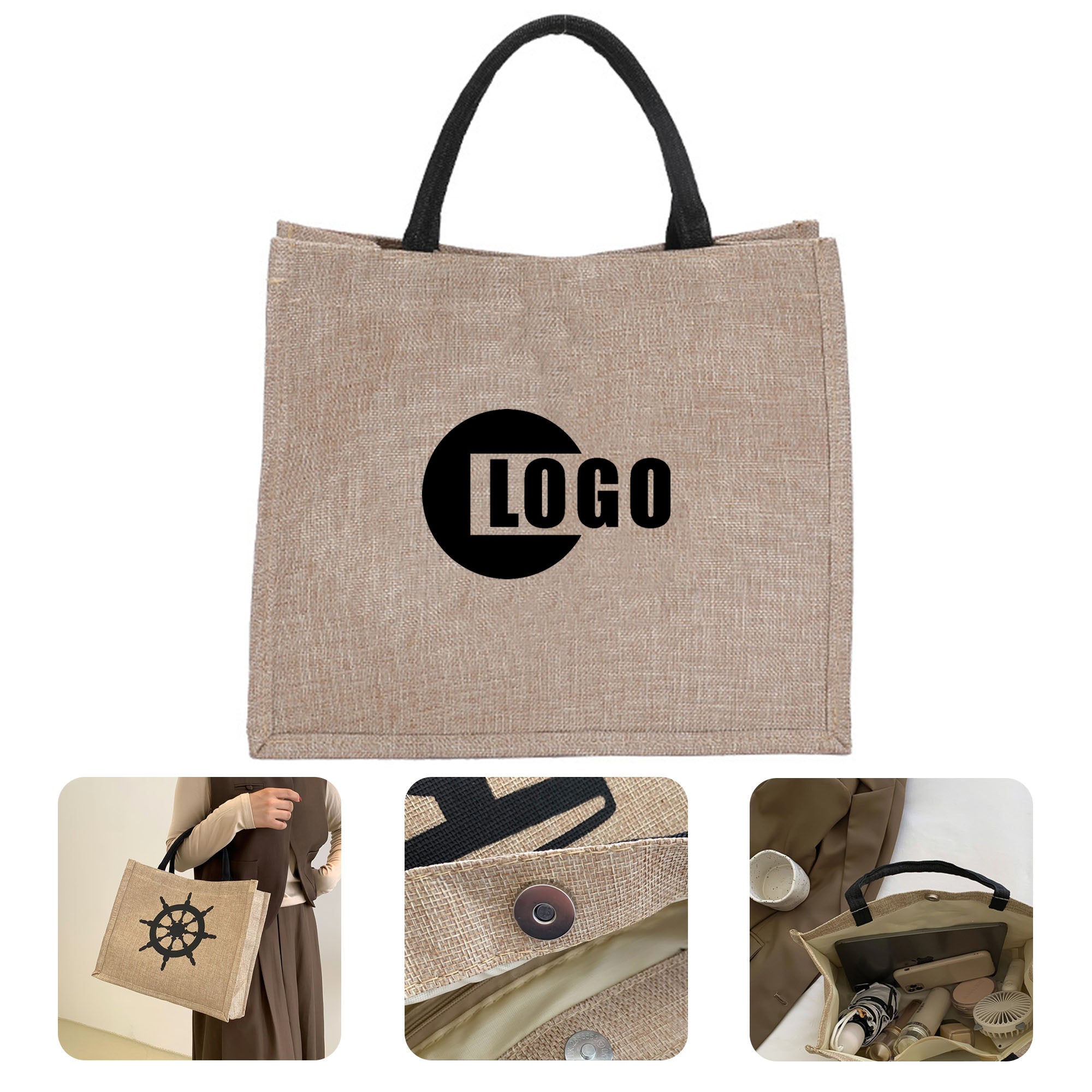 Jute Market Tote Handles
