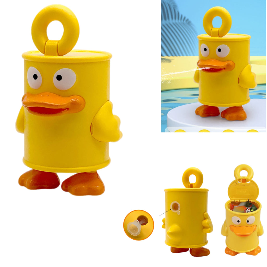 Duck-Shaped Can-Style Water-Spraying Toy