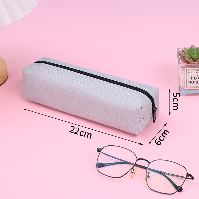 Simple Large Capacity Oxford Cloth Pencil Pouch