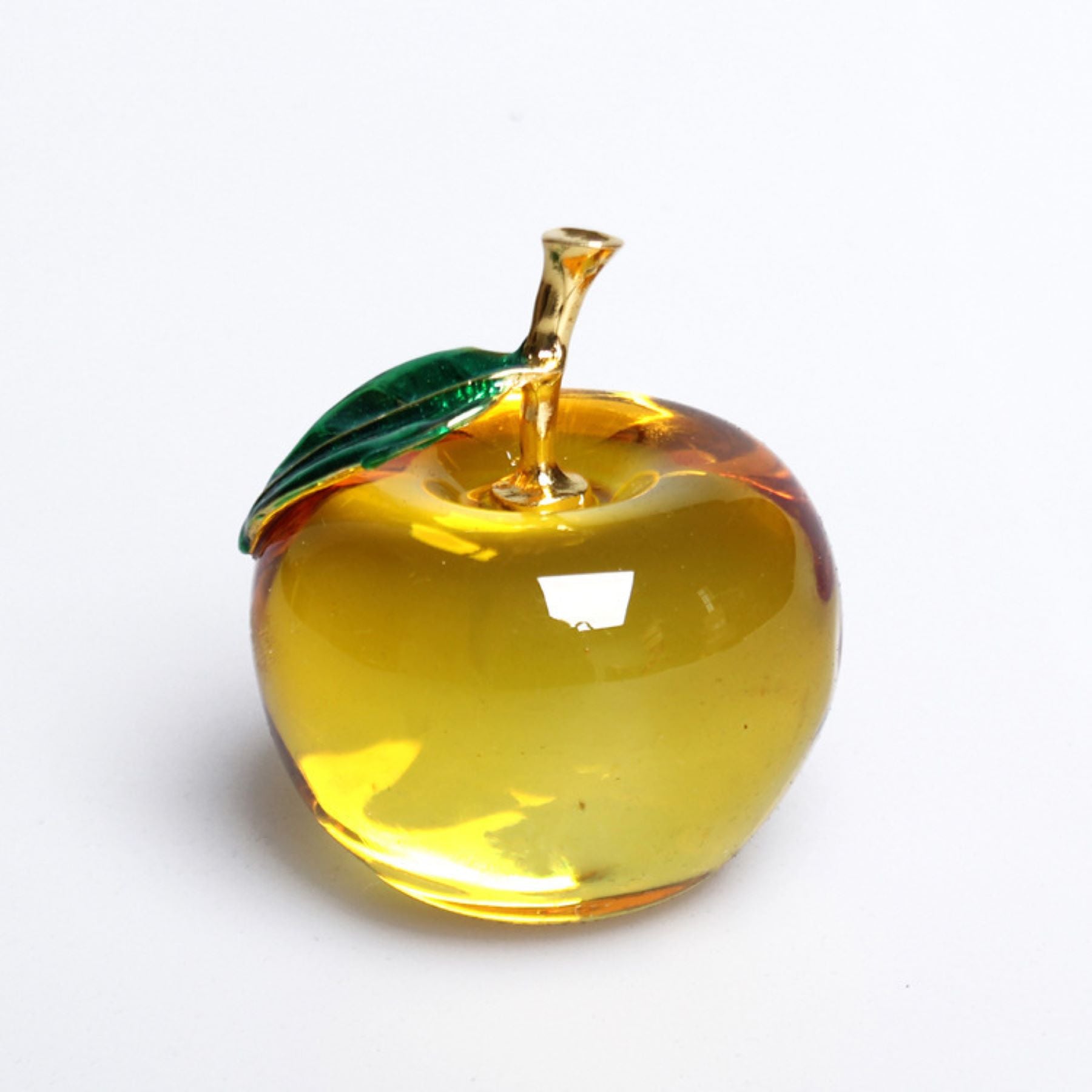 Crystal Apple Ornament