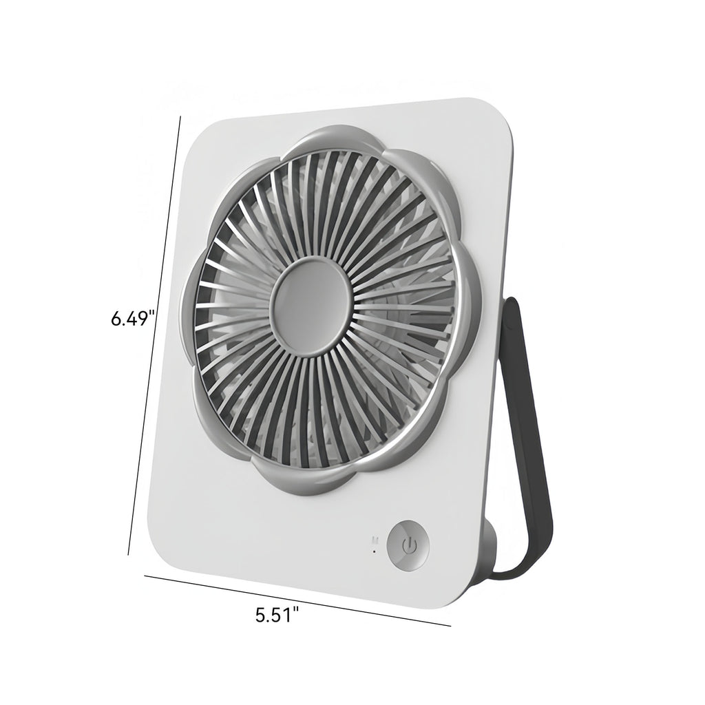Dual Use Hanging and Desktop Fan