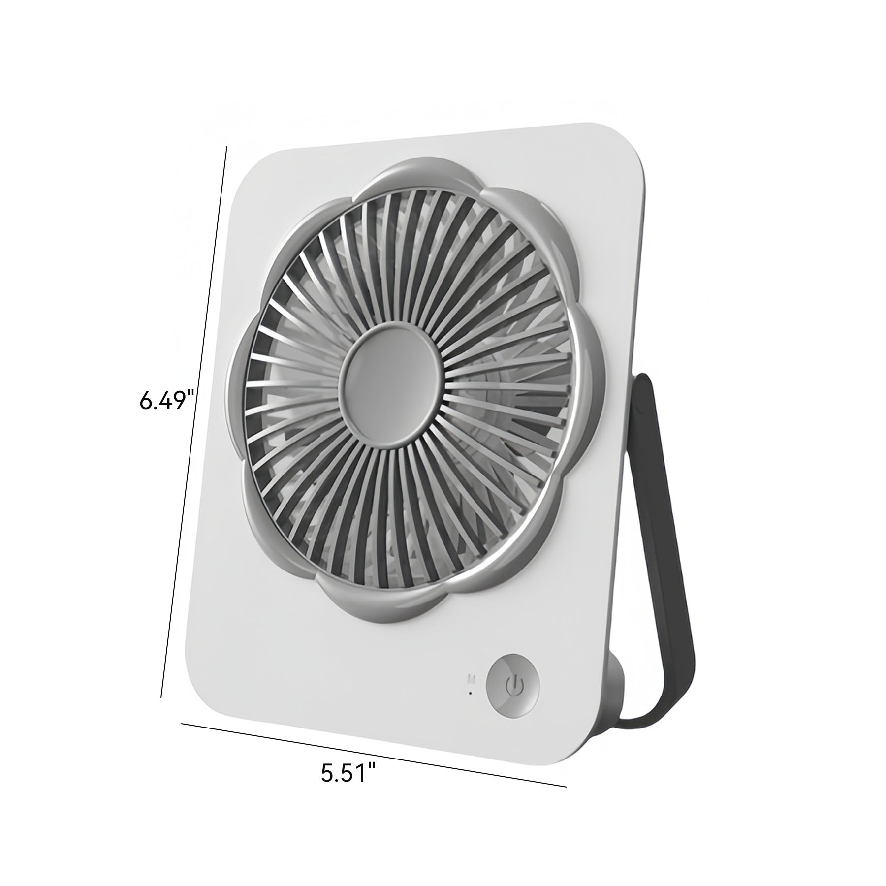 Dual Use Hanging and Desktop Fan