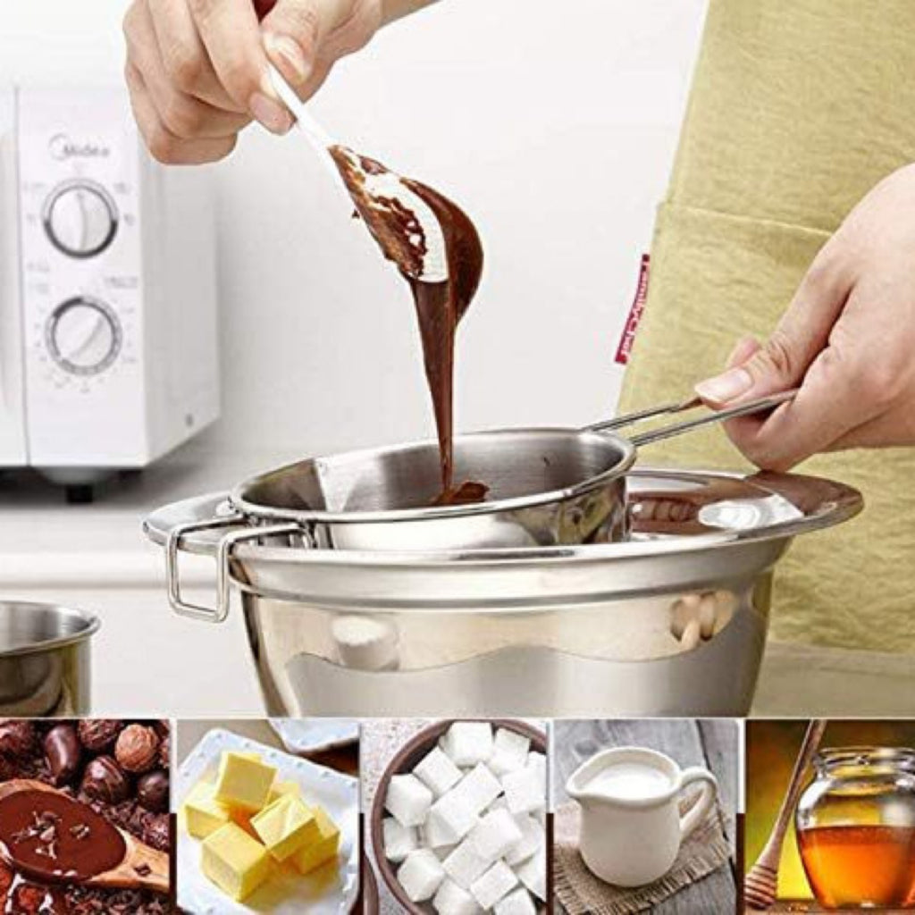304 Stainless Steel Chocolate Melting Pot