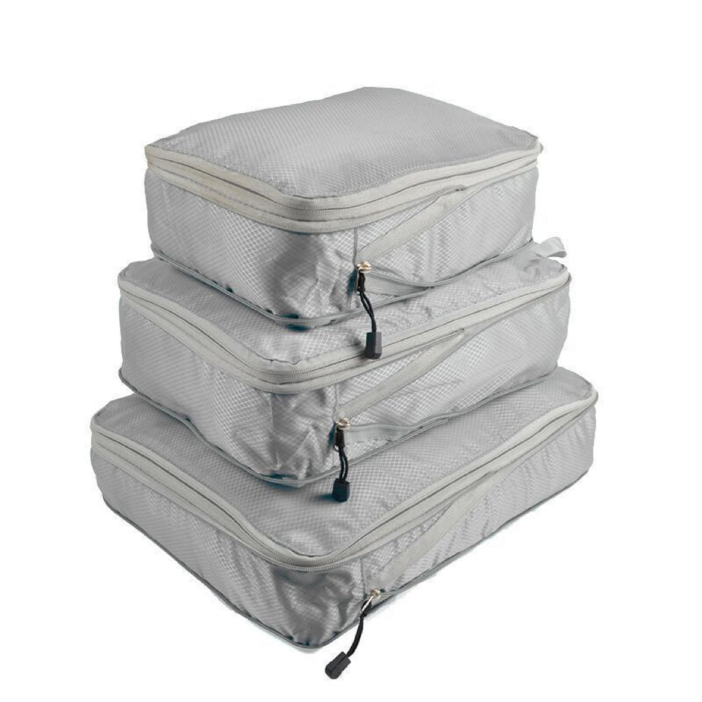 3-Piece Nylon Travel Organizer Set