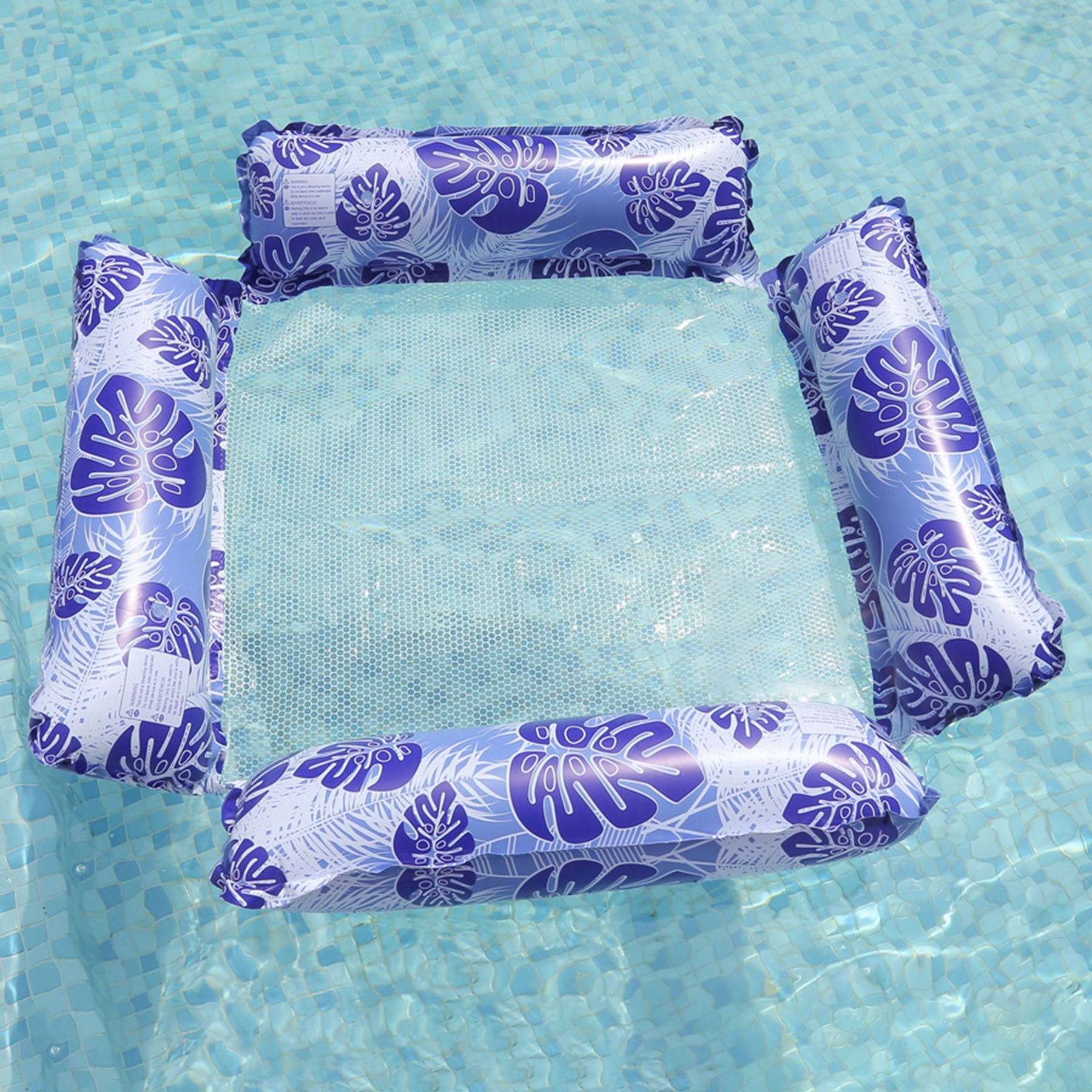Inflatable Tanning Pool Lounger Float